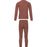 ZIGZAG Terry Merino Wool Ski Underwear Baselayer 4330 Withered Rose