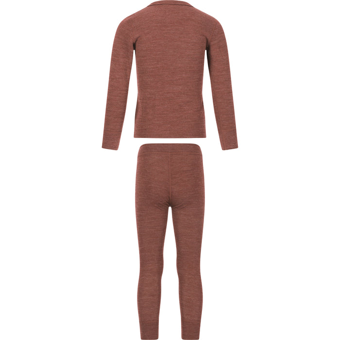 ZIGZAG Terry Merino Wool Ski Underwear Baselayer 4330 Withered Rose