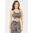 ATHLECIA Theresa W Tie Dye Seamless Bra Sports Bra 1196 Silent Storm
