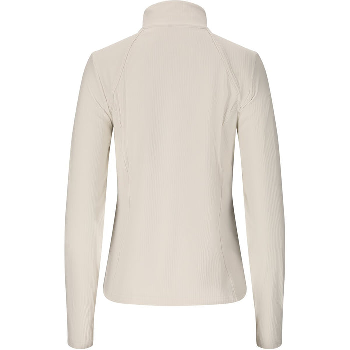ATHLECIA Thrine W Rib Full Zip Midlayer 1207 Vaporous Gray