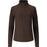 ATHLECIA Thrine W Rib Full Zip Midlayer 1294 Chocolate Torte