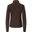ATHLECIA Thrine W Rib Full Zip Midlayer 1294 Chocolate Torte
