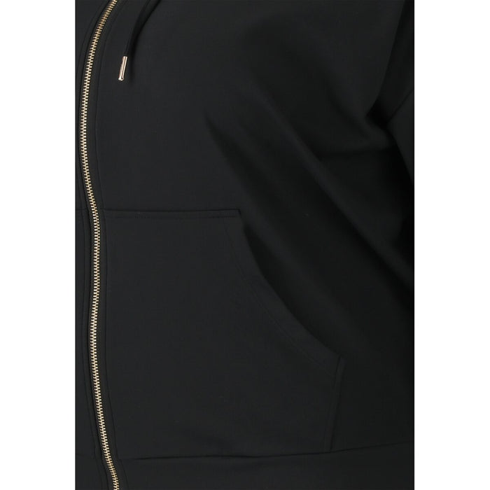 Q SPORTSWEAR Tianna W Hoody Full Zip Sweatshirt 1001 Black