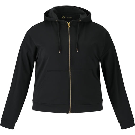 Q SPORTSWEAR Tianna W Hoody Full Zip Sweatshirt 1001 Black