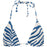 ATHLECIA Tibbits W Triangle Graphic Bikini Top Swimwear Print 3849