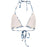 ATHLECIA Tibbits W Triangle Graphic Bikini Top Swimwear Print 3849