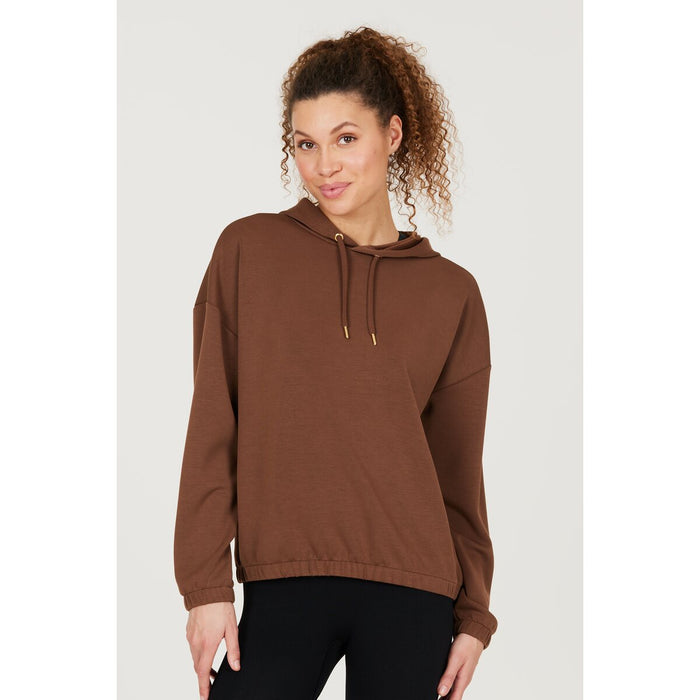 ENDURANCE Timmia W Sweat Hoody Sweatshirt 5052 Fondue Fudge