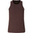 ATHLECIA Tinashe V2 W Halterneck Rib Top Top 1294 Chocolate Torte