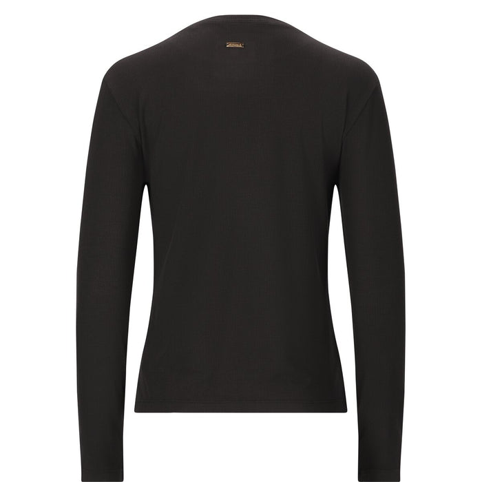 ATHLECIA Tinashe V2 W Rib LS Tee T-shirt 1001 Black