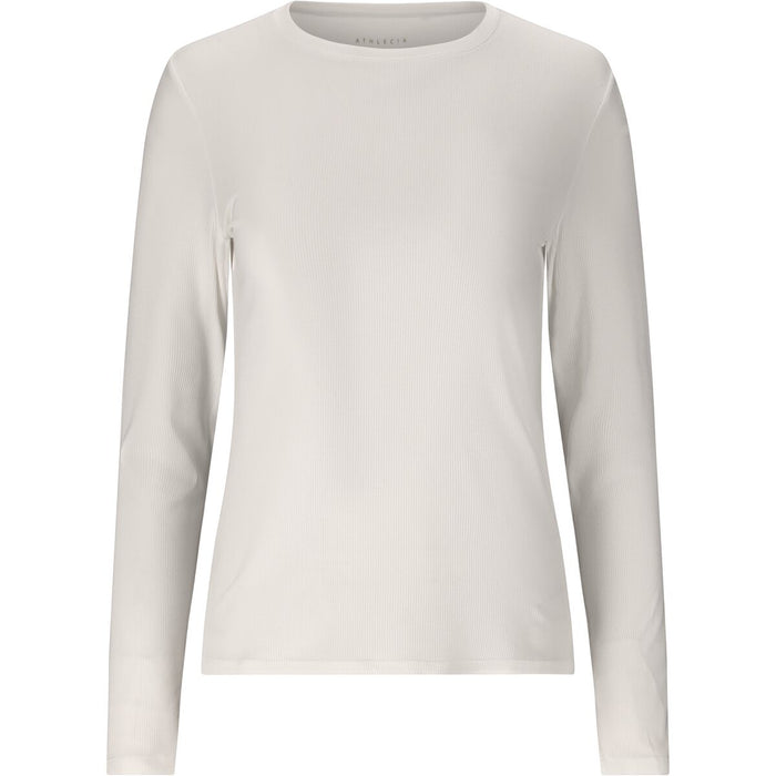 ATHLECIA Tinashe V2 W Rib LS Tee T-shirt 1002 White