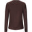 ATHLECIA Tinashe V2 W Rib LS Tee T-shirt 1294 Chocolate Torte