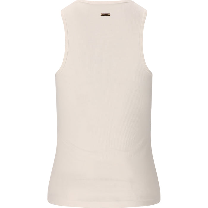 ATHLECIA Tinashe W Halterneck Rib Top T-shirt 1207 Vaporous Gray
