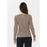 ATHLECIA Tinashe W Rib L/S Tee T-shirt 1292 Greige