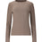 ATHLECIA Tinashe W Rib L/S Tee T-shirt 1292 Greige