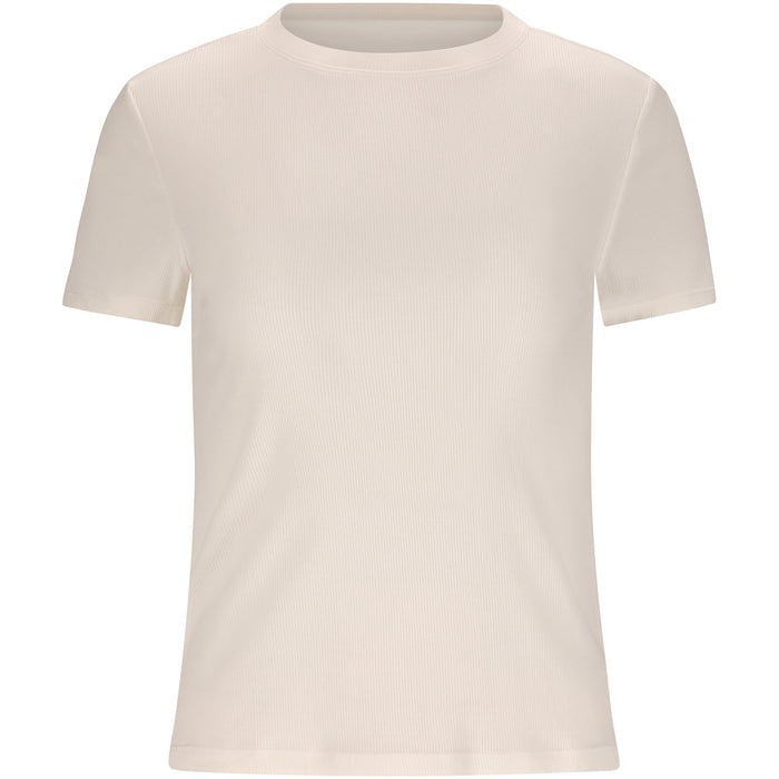 ATHLECIA Tinashe W Rib S/S Tee T-shirt 1207 Vaporous Gray