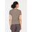 ATHLECIA Tinashe W Rib S/S Tee T-shirt 1292 Greige