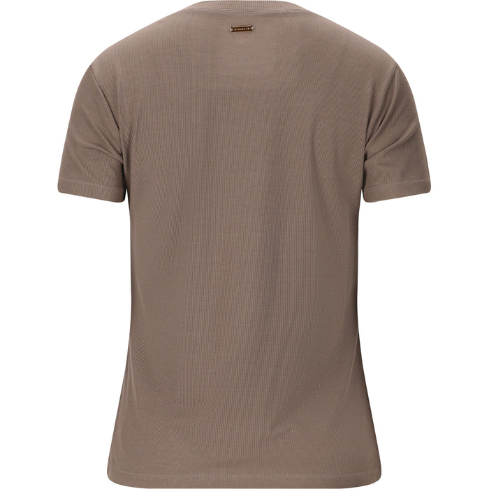 ATHLECIA Tinashe W Rib S/S Tee T-shirt 1292 Greige