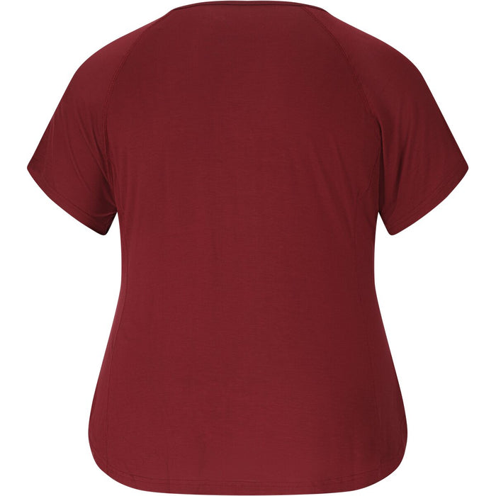 Q SPORTSWEAR Tinine W Tee T-shirt 4132 Tawny Port