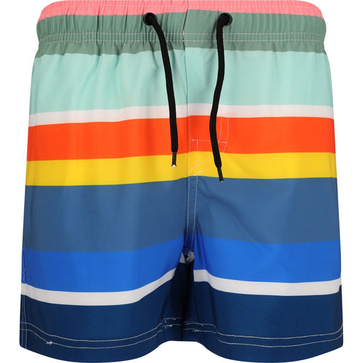 CRUZ Toby Jr. Mid Thigh Boardshorts Boardshorts Print 3624 Rainbow Stripe