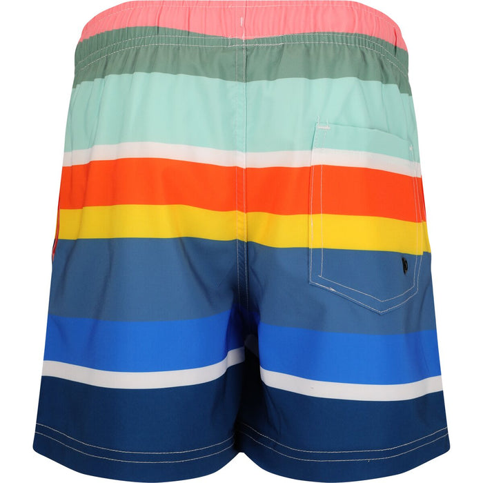 CRUZ Toby Jr. Mid Thigh Boardshorts Boardshorts Print 3624 Rainbow Stripe