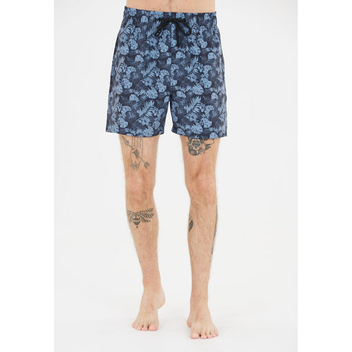 CRUZ Toby M Mid Thigh Boardshorts Boardshorts Print 3614 Navy Tropical