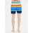 CRUZ Toby M Mid Thigh Boardshorts Boardshorts Print 3624 Rainbow Stripe