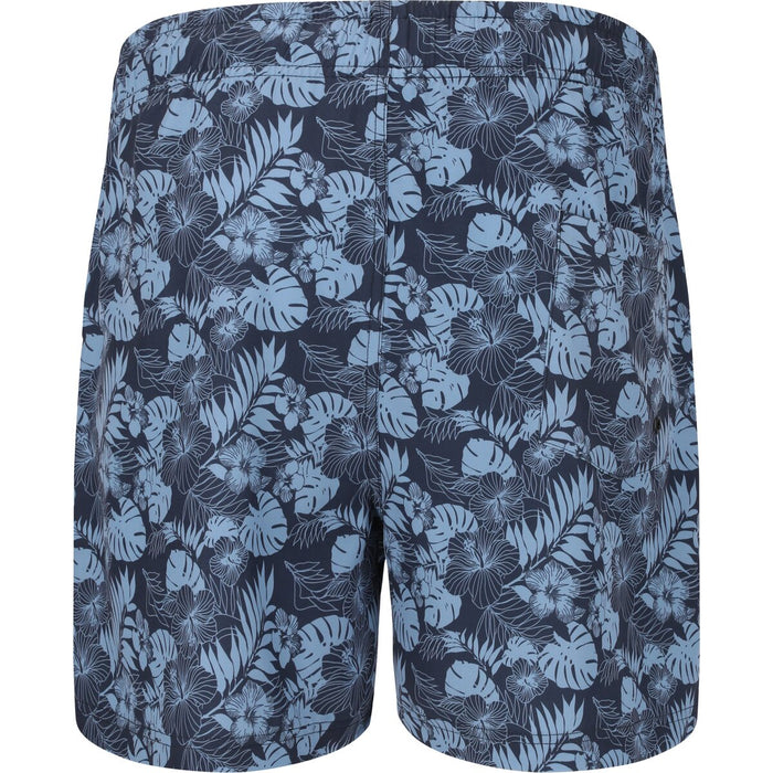 CRUZ Toby M Mid Thigh Boardshorts Boardshorts Print 3614 Navy Tropical