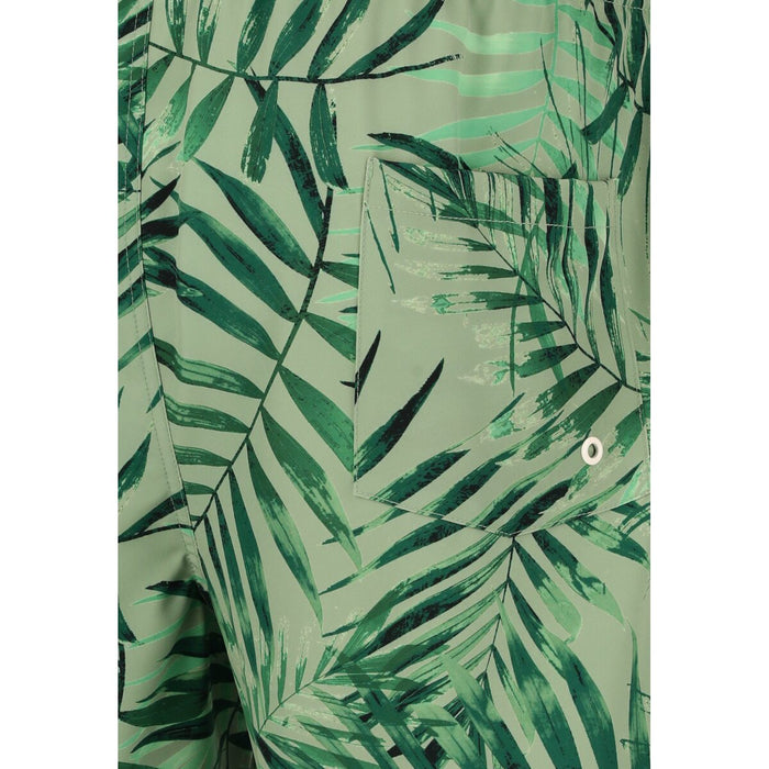 CRUZ Toby M Mid Thigh Boardshorts Boardshorts Print 3615 Green tropic
