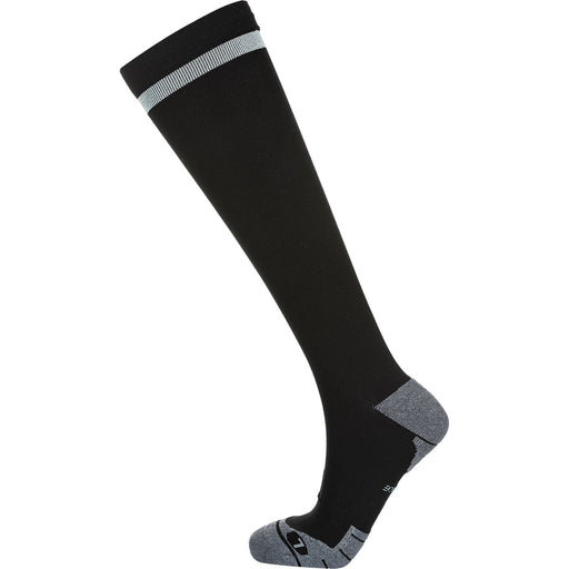 ENDURANCE Torent Reflective Long Compression Running Socks Socks 1001 Black