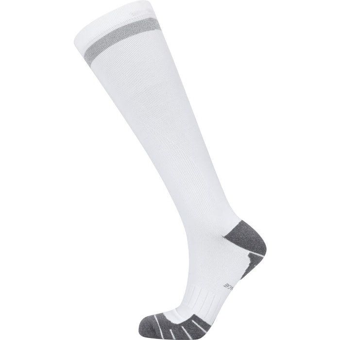 ENDURANCE Torent Reflective Long Compression Running Socks Socks 1002 White