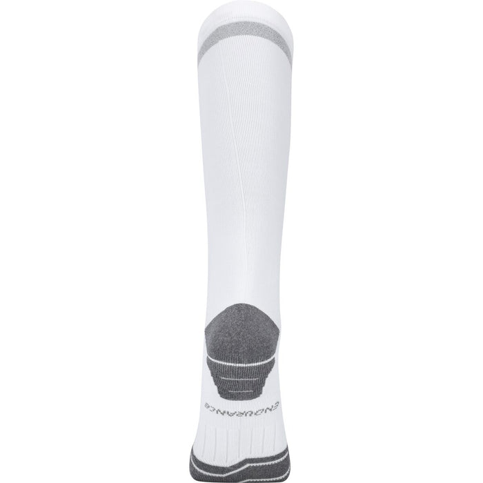 ENDURANCE Torent Reflective Long Compression Running Socks Socks 1002 White