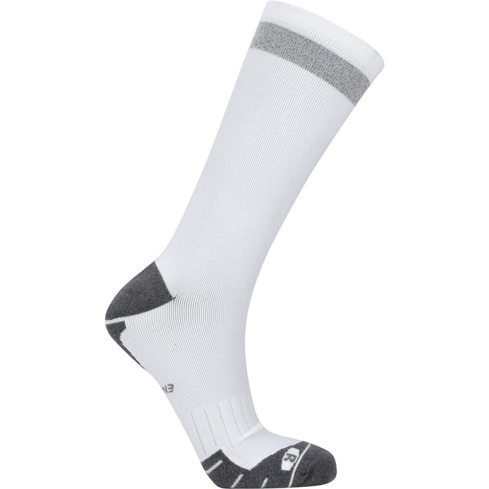 ENDURANCE Torent Reflective Mid Length Running Socks Socks 1002 White
