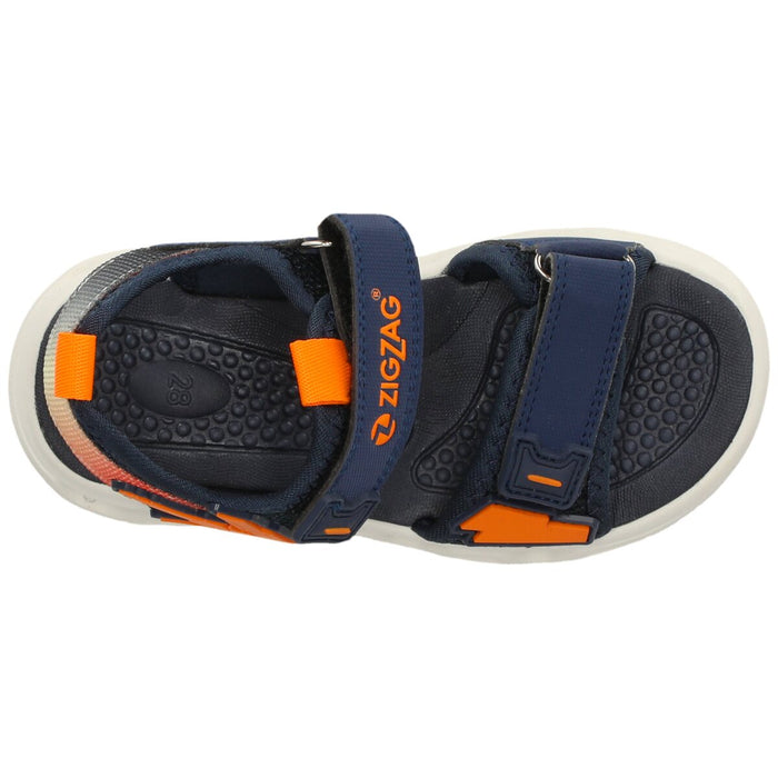 ZIGZAG Torrent Kids Sandal w/Lights Sandal 5124 Russet Orange