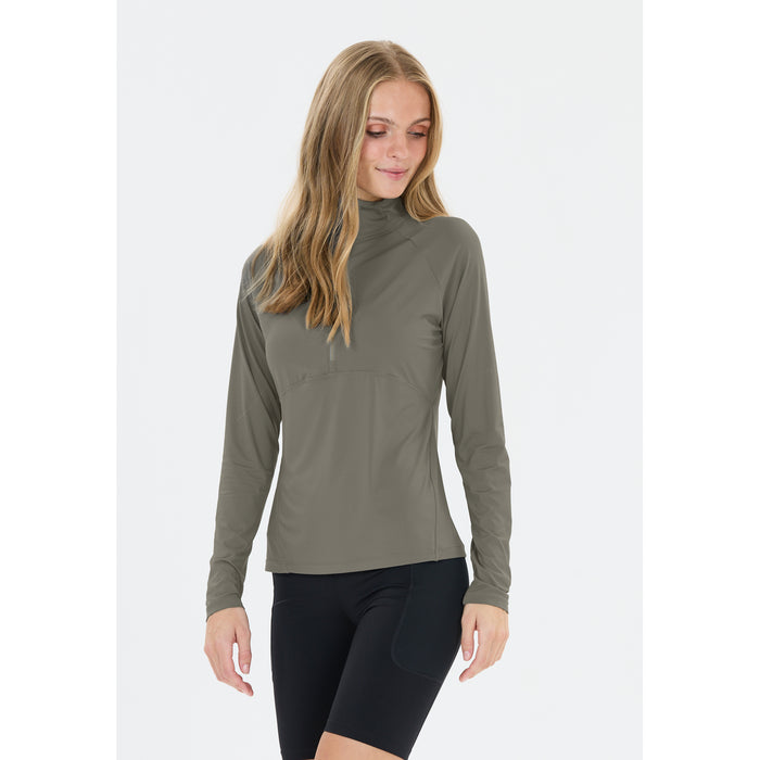 ENDURANCE Trami W Midlayer Midlayer 1013 Gunmetal