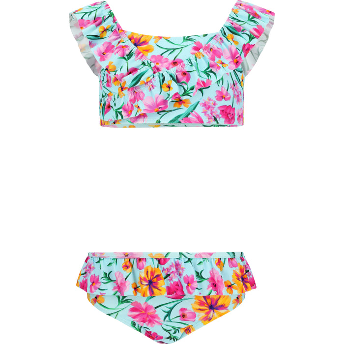 ZIGZAG Tropical Bikini Swimwear Print 3702 Blue
