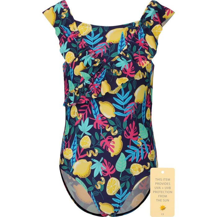 ZIGZAG Tropical Swimsuit Swimwear Print 3598 Lemon