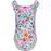 ZIGZAG Tropical Swimsuit Swimwear Print 3702 Blue