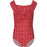 ZIGZAG Tropical Swimsuit Swimwear Print 3786 Red flowers