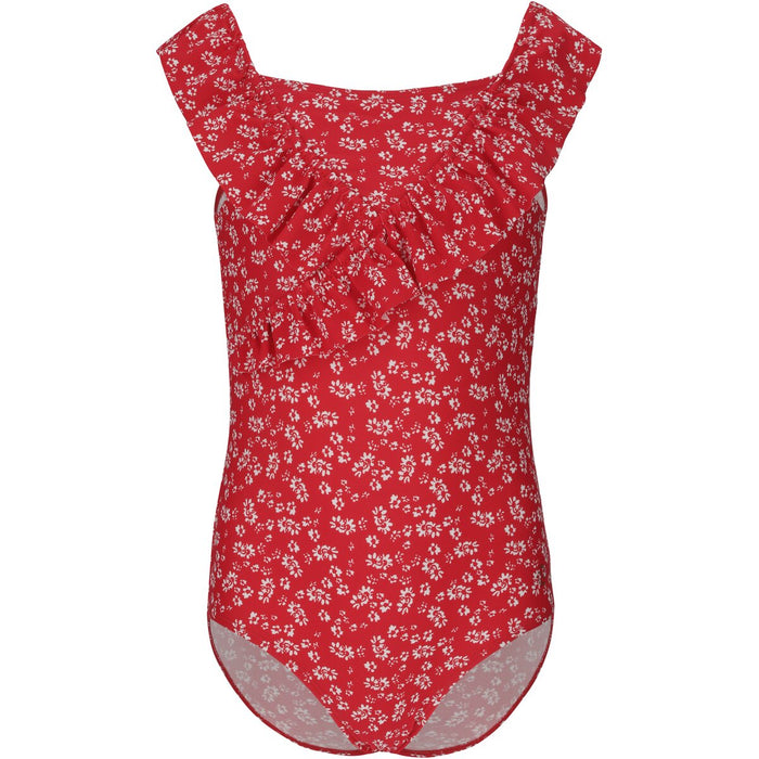 ZIGZAG Tropical Swimsuit Swimwear Print 3786 Red flowers