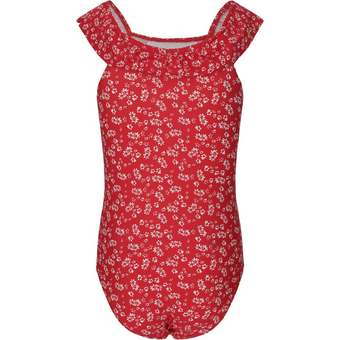 ZIGZAG Tropical Swimsuit Swimwear Print 3786 Red flowers
