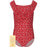ZIGZAG Tropical Swimsuit Swimwear Print 3786 Red flowers