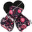 ZIGZAG True Printed Mittens Gloves 4368 Red Violet