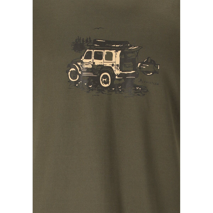 WHISTLER Tulon M Printed S-S T-Shirt T-shirt 1071 Black Ink