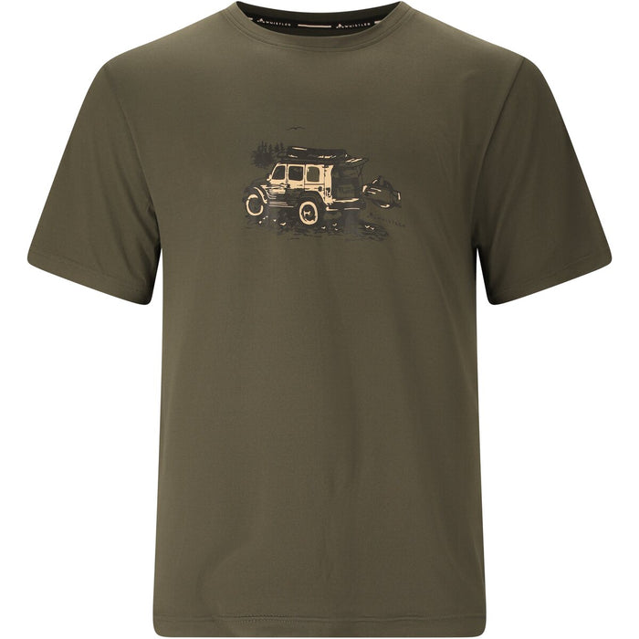 WHISTLER Tulon M Printed S-S T-Shirt T-shirt 1071 Black Ink