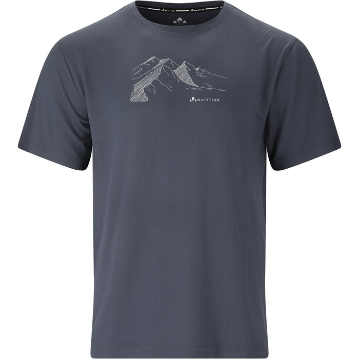 WHISTLER Tulon M Printed S-S T-Shirt T-shirt 1173 Ombre Blue