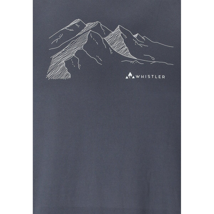 WHISTLER Tulon M Printed S-S T-Shirt T-shirt 1173 Ombre Blue