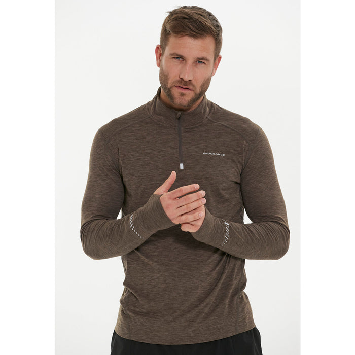 ENDURANCE Tune M Melange Midlayer Midlayer 5135 Wren