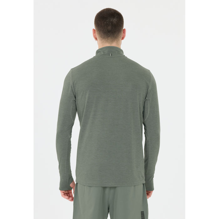 ENDURANCE Tune V2 M Melange Midlayer Midlayer 3058 Balsam Green