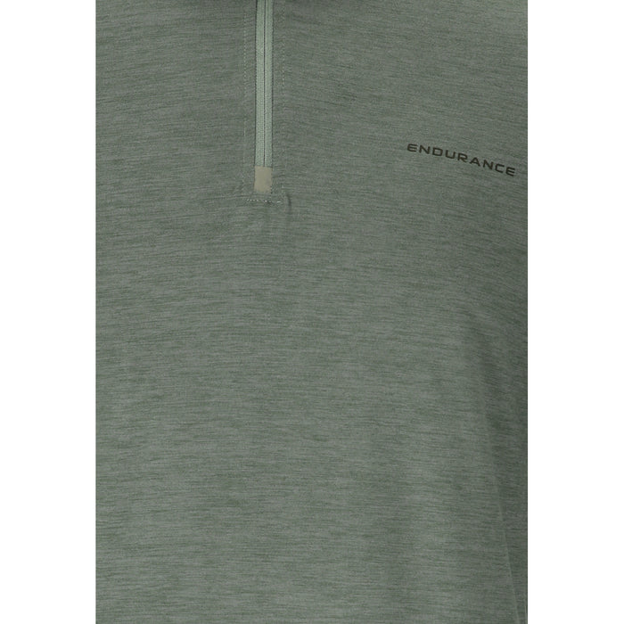 ENDURANCE Tune V2 M Melange Midlayer Midlayer 3058 Balsam Green