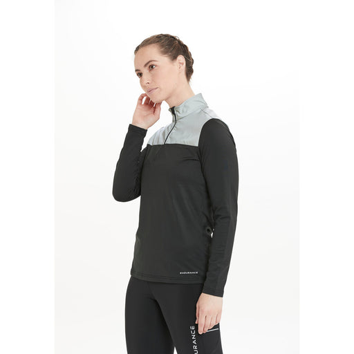ENDURANCE Tusina W Light The Night Midlayer Midlayer 1001 Black